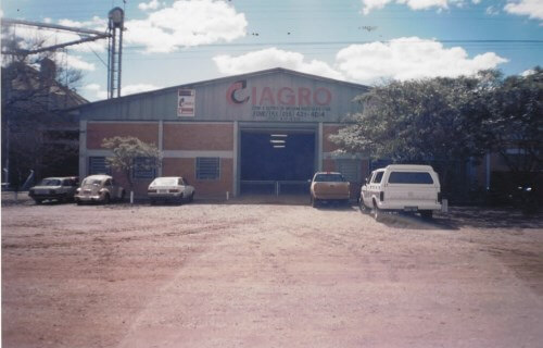 Sede da empresa em 1984